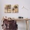 Stupell Industries Arching Palm Leaves 2pc Canvas Wall Art Set Design by John Seba